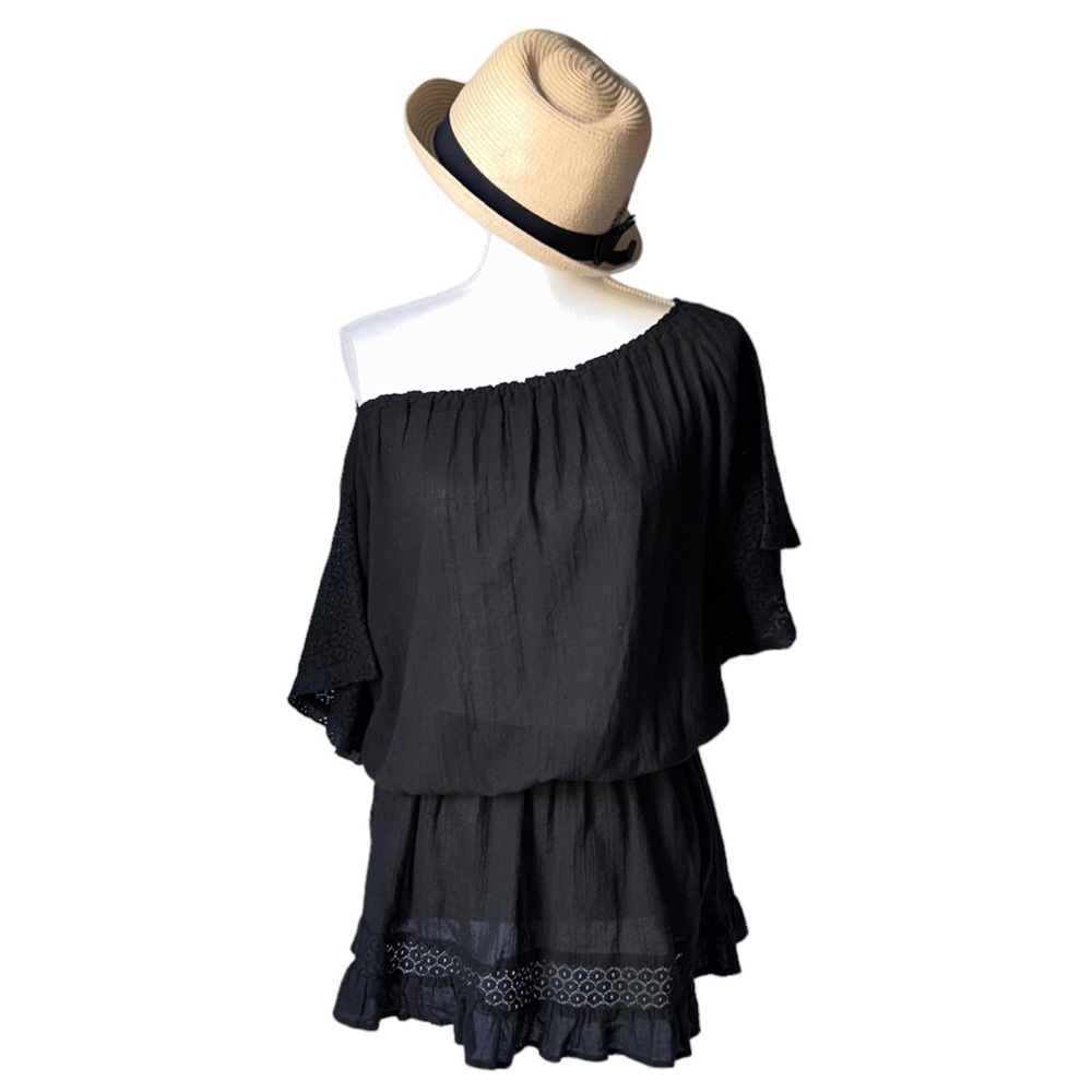 Victoria's Secret Flirty Swimsuit Cover Up Mini Dress Off The Shoulder